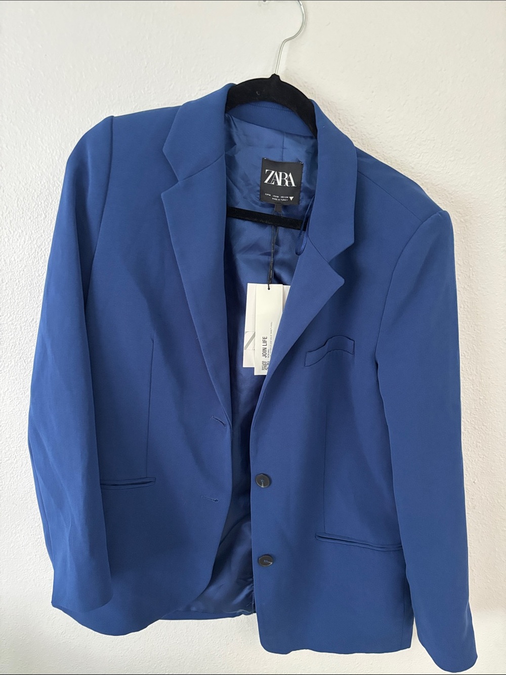 Zara Royal Blue Tailored Blazer